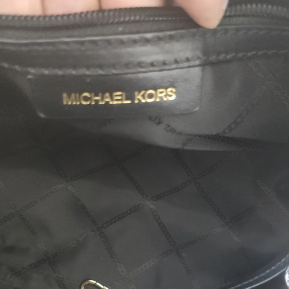 Michael Kors Black Satchel with Gold Hardware - Picture 13 of 13